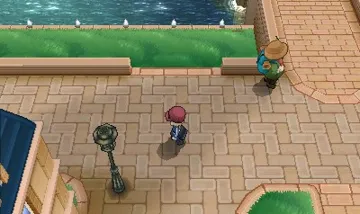 Pokemon X (Korea) (En,Ja,Fr,De,Es,It,Ko) screen shot game playing